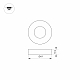 Накладка Arlight ART-Deck-Cap-Roll-R50 024930