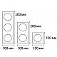 Рамка декоративная Italline Solo SP 01 white