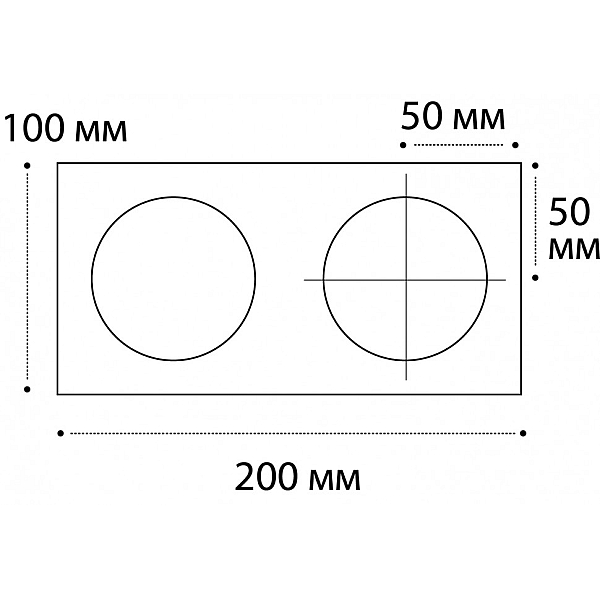 Рамка для светильника Italline M01-1020 black