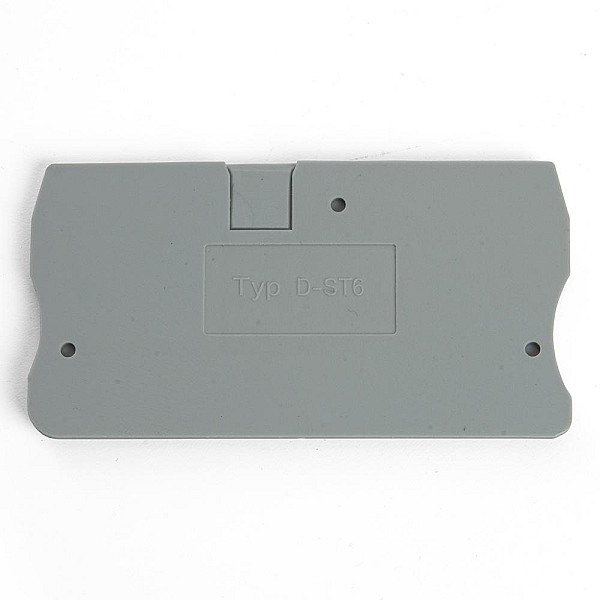 LD560-1-25 Торцевая заглушка для ЗНИ LD552 2,5 мм² (JXB ST 2,5), серый STEKKER