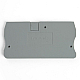 LD560-1-25 Торцевая заглушка для ЗНИ LD552 2,5 мм² (JXB ST 2,5), серый STEKKER