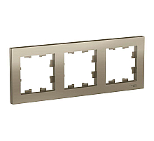Рамка 3-постовая Schneider Electric Atlas Design ATN000503
