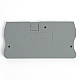 LD560-1-100 Торцевая заглушка для ЗНИ LD552 10 мм²  (JXB ST 10), серый STEKKER