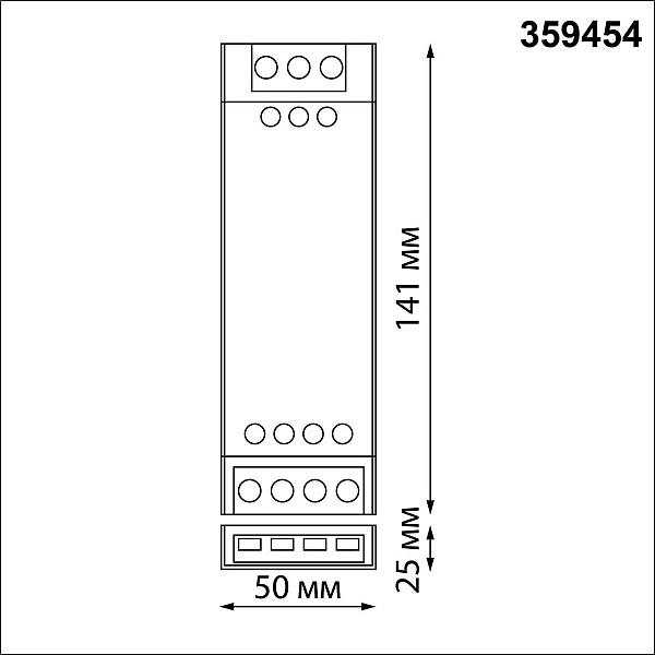 Драйвер Novotech IP20 100W 24V EASY 359454