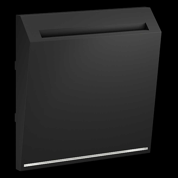 Накладка для выключателя карточного, S70 (графит) Voltum VLS002607