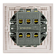 Заглушка (механизм) Stekker Мия RST00-3116-05 черный бархат 50470