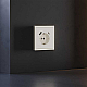 Накладка для розетки с заземлением и защитными шторками, с USB A+C, S70 (хлопок) Voltum VLS001013