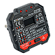 Тестер розеток и УЗО, питание от сети 230V, черный MTM HT106D 49997