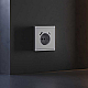 Накладка для розетки с заземлением и защитными шторками, с USB A+C, S70 (серый) Voltum VLS001016