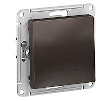 Выключатель 1-клавишный мокко Schneider Electric Atlas Design ATN000611