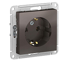 Розетка с заземлением Schneider Electric Atlas design ATN000643