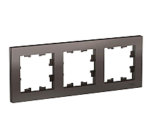 Рамка 3-постовая Schneider Electric Atlas Design ATN000603
