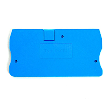 LD561-1-25 Торцевая заглушка для ЗНИ LD553 6 мм²  (JXB ST 2,5), синий