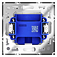 Вывод кабеля Voltum S70, (белый глянцевый) VLS080201