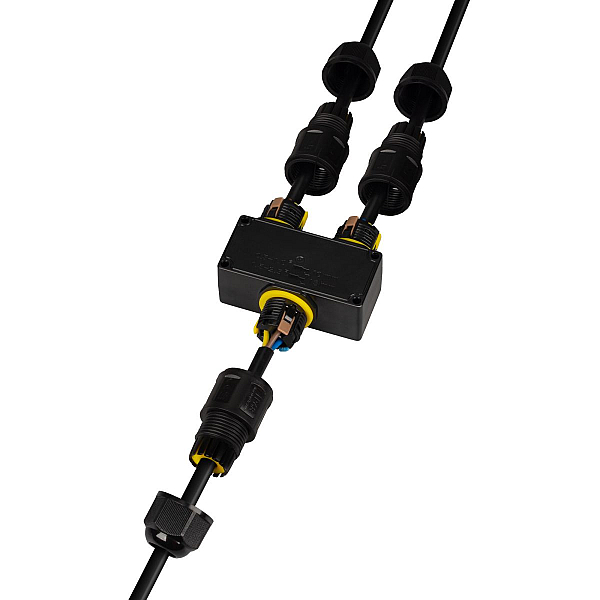 Коннектор Arlight NEO-GERM-3pin-Y-WTW (4-8mm) (IP68) 053435