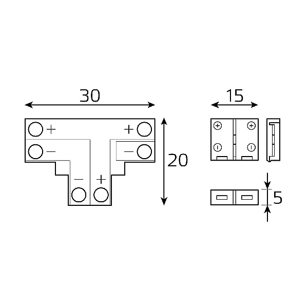 Набор коннекторов Gauss Basic BT431