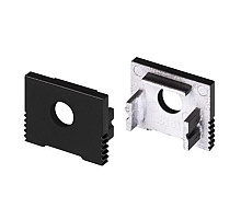Заглушка Arlight SL-SLIM-H13M BLACK с отверстием 032998