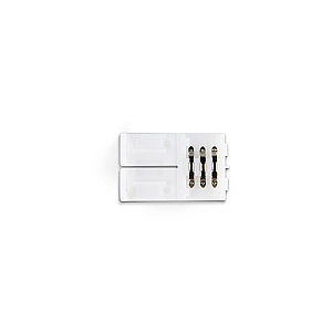 Соединитель прямой для светодиодной ленты 2835 12/24V (3 конт.) GS6101 (10шт) Ambrella Light Illumination GS6101