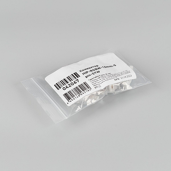 Коннектор Arlight HIP-RGBW-10mm-5pin-STW 042067