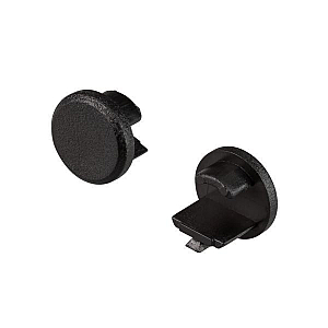 Заглушка Arlight Round-D10.5 Black глухая 033037