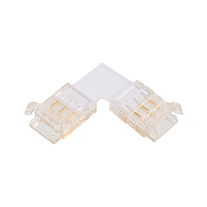 Коннектор угловой для ленты SMD CCT шириной 10мм, комплект 3шт WOLTA WLS-3PIN-CCT-SMD-10MM-L