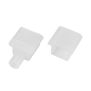 Заглушка Arlight MOONLIGHT-T-CAP-10x10mm-TOP-S-SET (Силикон) 055685