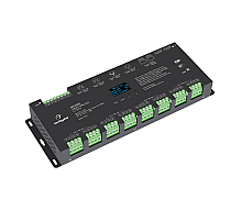 Декодер Arlight Smart-DMX-SUF (12-24V, 24x5A, XLR3, RJ45) 033769