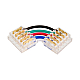 Коннектор угловой для ленты SMD RGB шириной 12мм, комплект 3шт WOLTA WLS-5PIN-RGBW-12MM-L