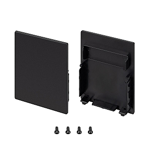 Заглушка Arlight SL-LINE-4050-3L-LOW BLACK глухая 044677