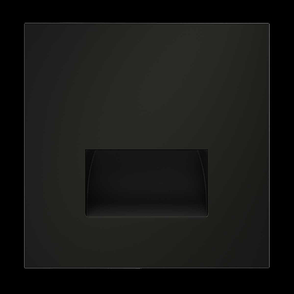 Накладка для подсветки светодиодной, S70 (черный матовый) Voltum VLS002308