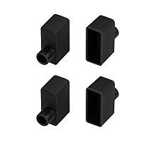 Заглушка Arlight WPH-FLEX-0616-SIDE BLACK с отверстием 045880