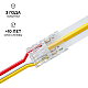 Коннектор прокалывающий 3 pin для подключения CCT LED ленты 8мм, тип COB длина провода 150мм Apeyron 09-116
