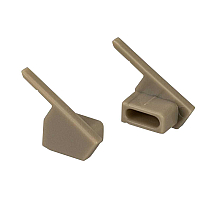 Комплект заглушек Arlight SL-MINI-SHELF-H9 OLIVE GREY 038811