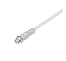 Коннектор питания Arlight ARL-WAVE-1615-CON-POWER-MALE-2PIN-WHT (IP67 Пластик) 059759