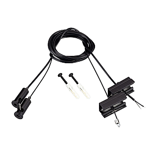 Подвес токопроводящий Arlight SL-LINE-25100 2x2m Set BLACK 045799