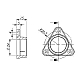 Крепление Arlight Alu-Round 015533
