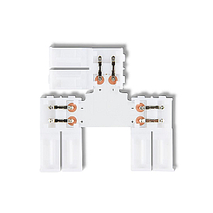 Соединитель T для светодиодной ленты 5050 12/24V (2 конт.) GS6951 (5шт) Ambrella Light Illumination GS6951