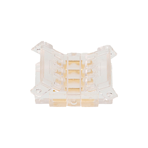 Коннектор последовательный для ленты SMD RGB шириной 10мм, комплект 3шт WOLTA WLS-4PIN-RGB-10MM-I