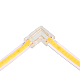Коннектор угловой для ленты COB шириной 8мм, комплект 3шт WOLTA WLS-2PIN-COB-8MM-L