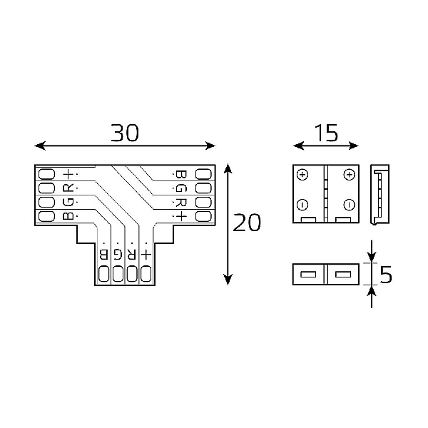 Набор коннекторов Gauss Basic BT430