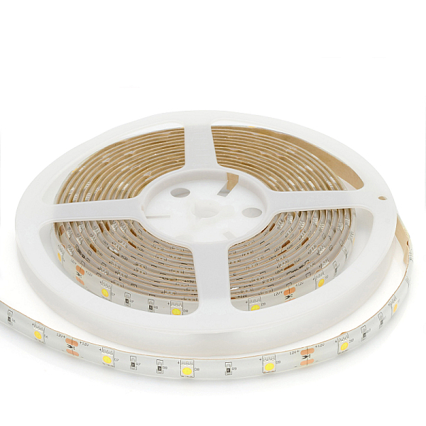 Комплект светодиодной ленты Apeyron 12В 7.2Вт/м smd 5050 30 д/м IP65 5м 6400K (блок, коннектор) 10-01