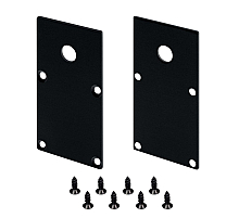 Заглушка Arlight LINE-S-3667 BLACK с отверстием 042915