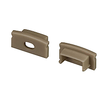 Заглушка Arlight LINE-1708 OLIVE GREY с отверстием 038632