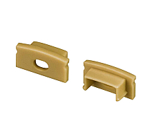 Заглушка Arlight LINE-1708 GOLD с отверстием 039993