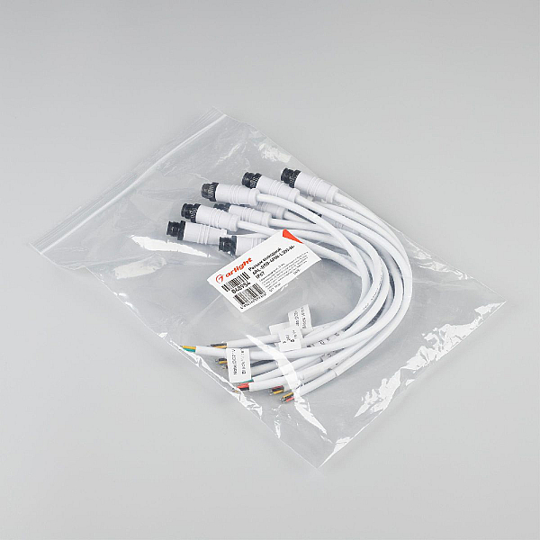 Разъем выводной Arlight ARL-RGB-4PIN-L300-M-IP67 048954
