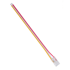 Коннектор прокалывающий 3 pin для подключения CCT LED ленты 8мм, тип COB длина провода 150мм Apeyron 09-116