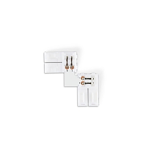 Соединитель угловой L для светодиодной ленты 2835 12/24V (2 конт.) GS6501 (10шт) Ambrella Light Illumination GS6501