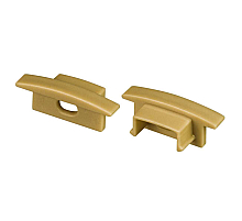 Заглушка Arlight LINE-2308-F GOLD с отверстием 039999