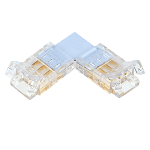 Соединитель угловой 10мм для CCT SMD ленты шириной 8 мм Feron LD172 52003