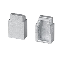 Заглушка Arlight WALL-FANTOM-BENT-W10-SIDE глухая 043909